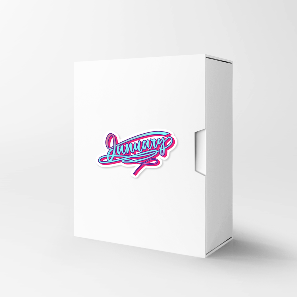 Simple Die Cut Stickers - alternate view