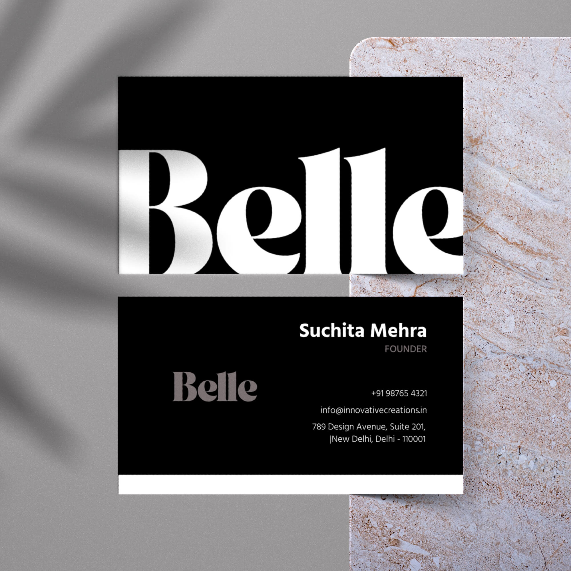 Premium Business Card - alternate view