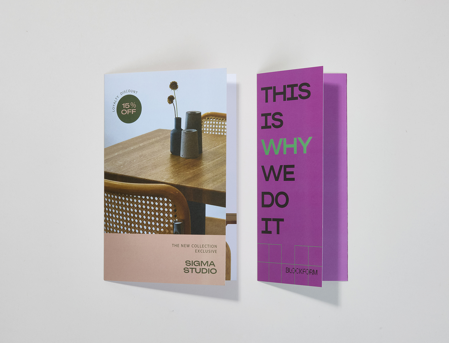 Premium Gloss Tri-Fold Brochure